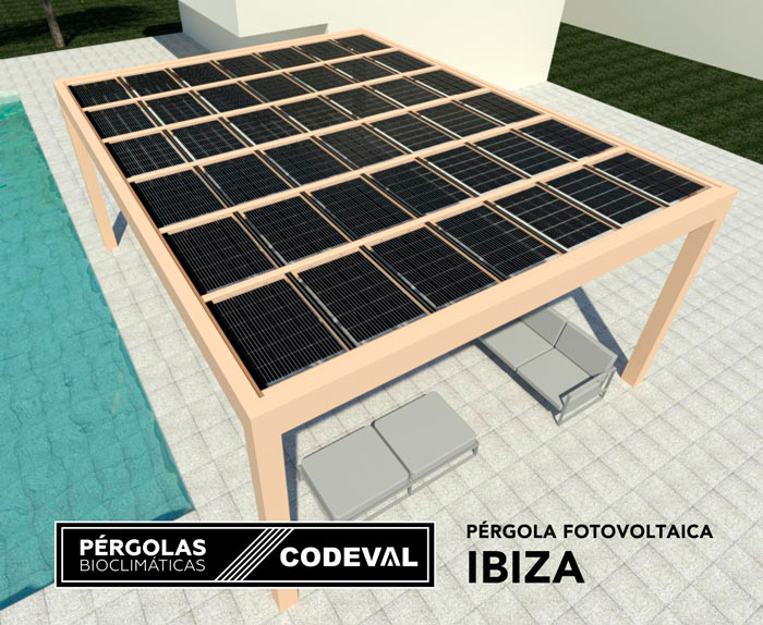 Pérgola Fotovoltaica Ibiza